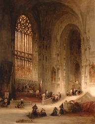 Kathedrale von Burgos, 1838